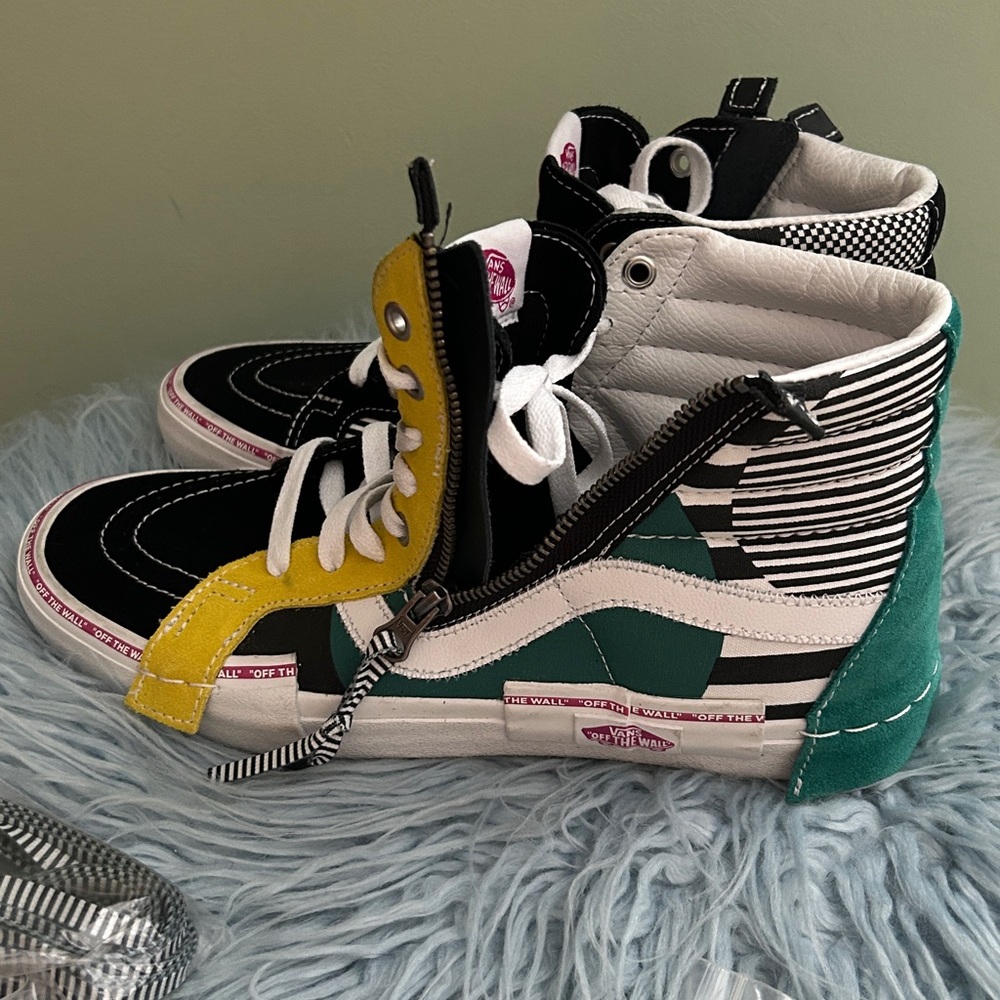 Vans Striped and Colorblock High-Tops - Picture 4 of 6